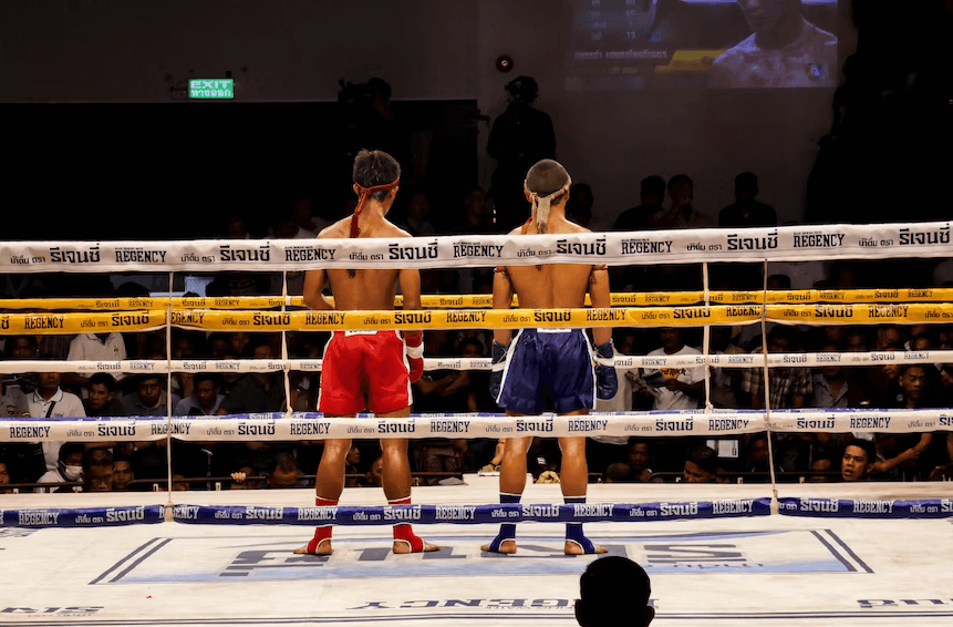 Muay Thai boxers ready for fight