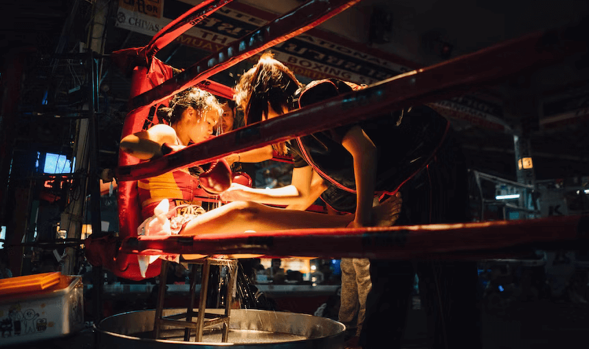 Thai Boxing Girl Hua Hin Thaiand